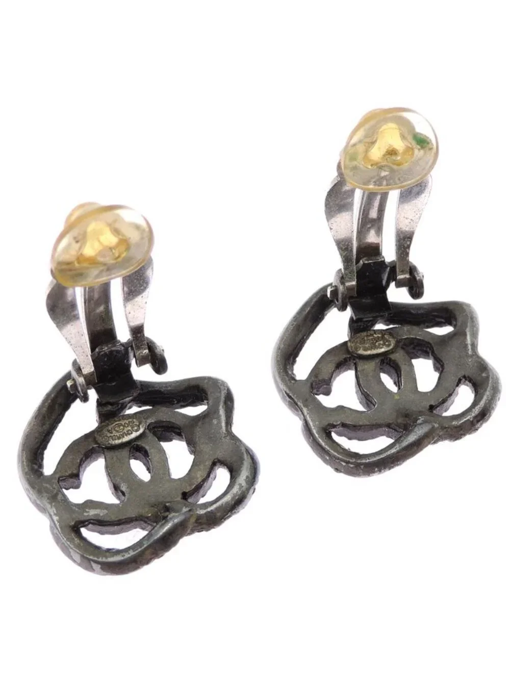 Chanel Earrings Beige